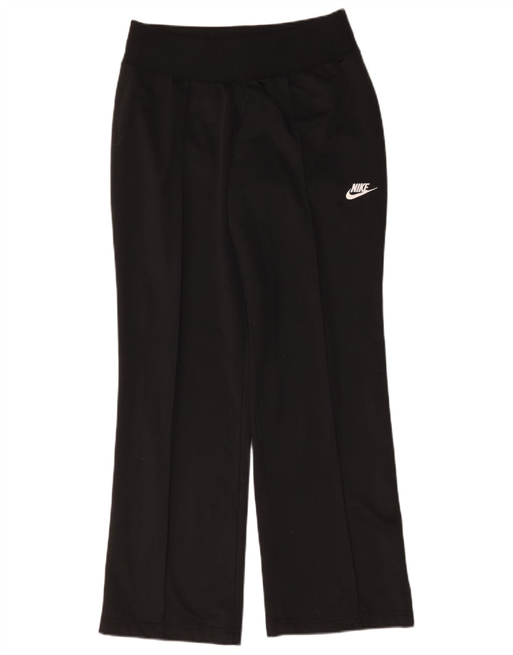 Nike ženske hlače za trenirku UK 10/12 Srednje crni poliester
