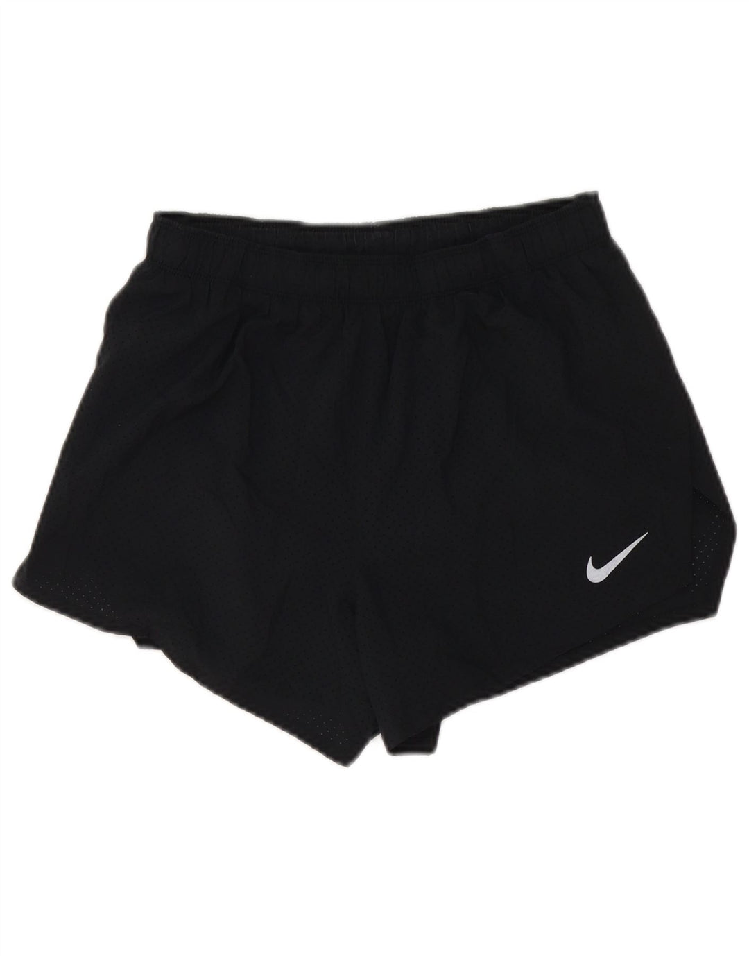 Nike Ženske Dri Fit Sportske kratke hlače UK 12 Srednje crni poliester