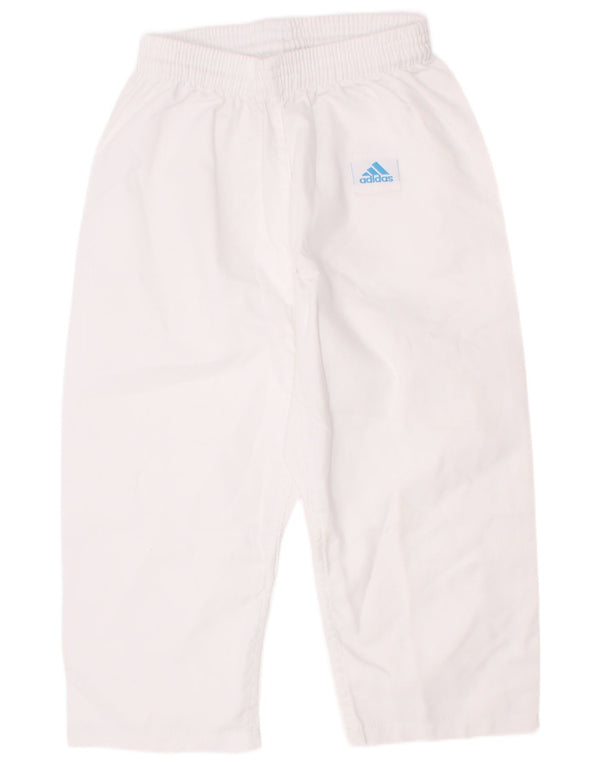 Adidas kratke hlače za trenirku za dječake 7-8 godina, bijeli poliester