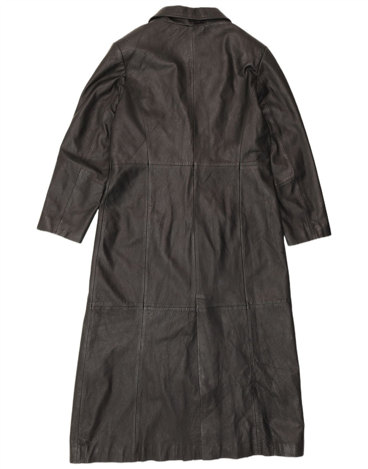 MILAN ženski kožni kaput UK 18 XL crna koža