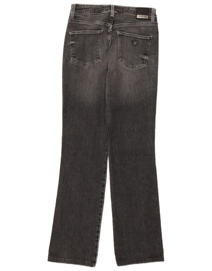 GUESS Ženske ravne traperice srednjeg rasta W27 L30 sive