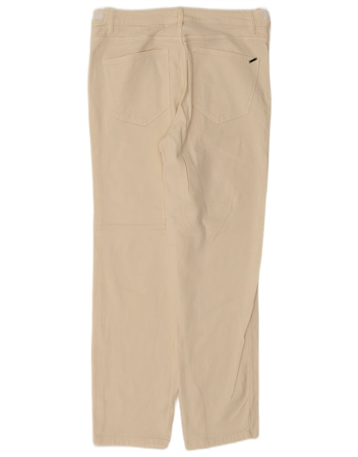 Ženske ravne traperice Massimo Dutti EU 42 Large W32 L28 Bež