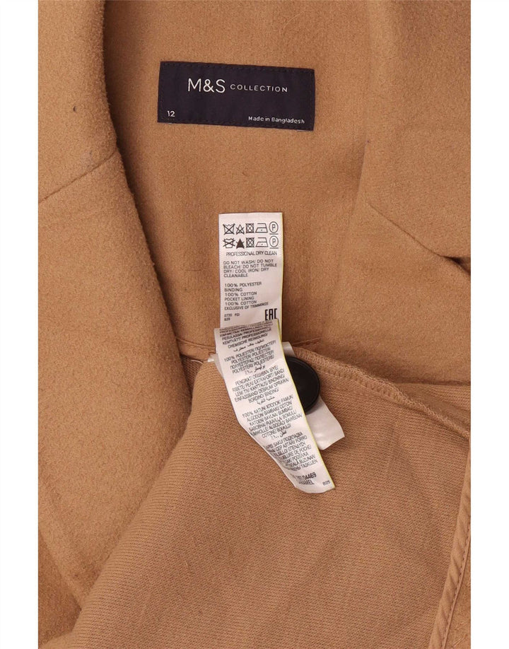 Marks & Spencer ženski kaput UK 12 Srednje smeđi poliester