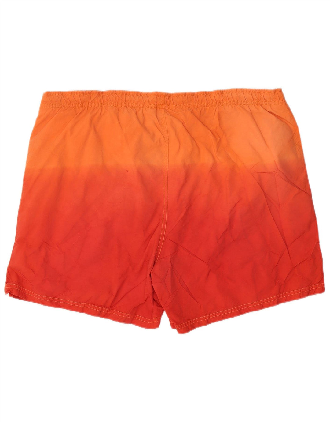 PIELINI Mens Swimming Shorts XL  Orange Colourblock Polyester