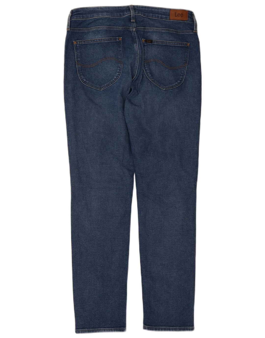 Lee ženske uske traperice Elly W31 L28 plave pamučne klasične