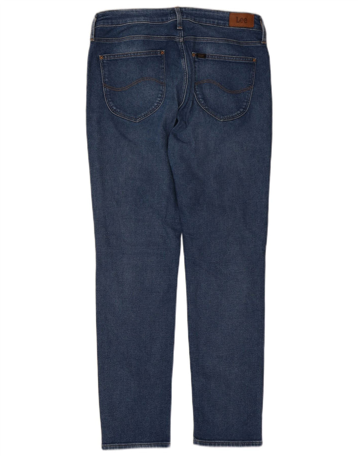 Lee ženske uske traperice Elly W31 L28 plave pamučne klasične