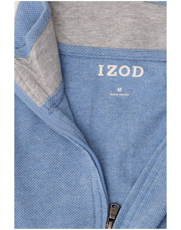 IZOD Ženska majica s izrezom na patentni izrez UK 14 srednje plava