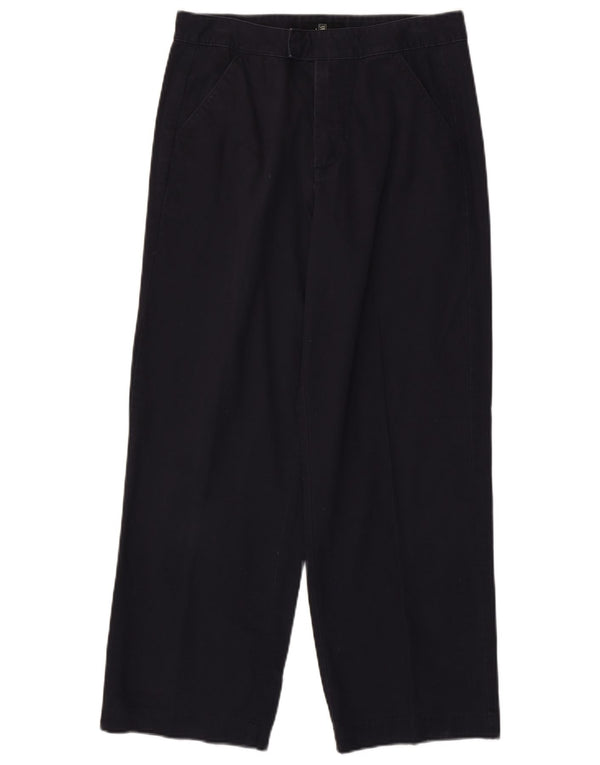 Lee ženske kaki hlače ravnog odijela US 8 srednje W30 L28 tamnoplave