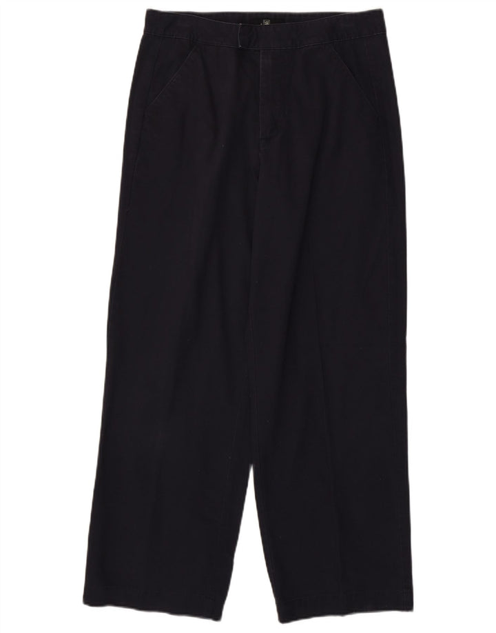 Lee ženske kaki hlače ravnog odijela US 8 srednje W30 L28 tamnoplave