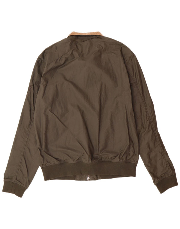 BARBOUR Muška bomber jakna UK 40 Large kaki poliamid