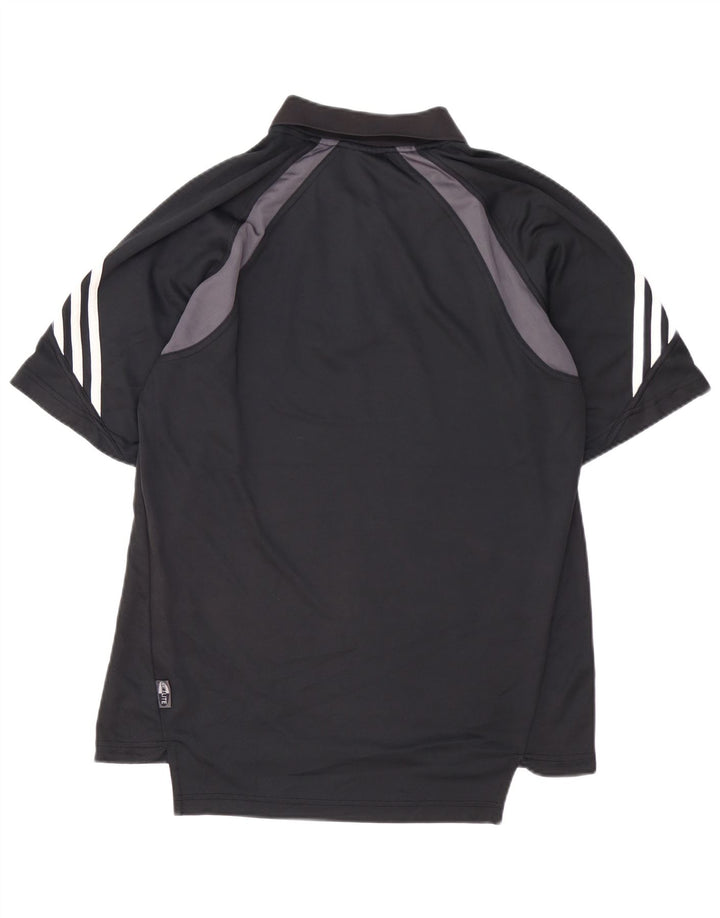 ADIDAS muška polo majica Climalite, veliki crni poliester