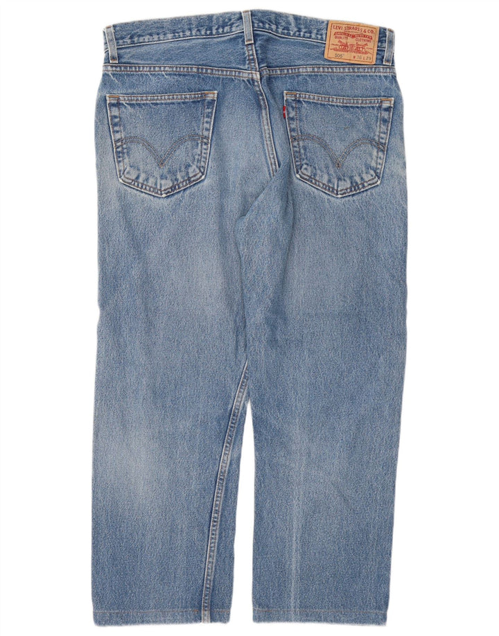 Levi's muške 505 ravne traperice regularnog kroja W36 L26 plavi pamuk