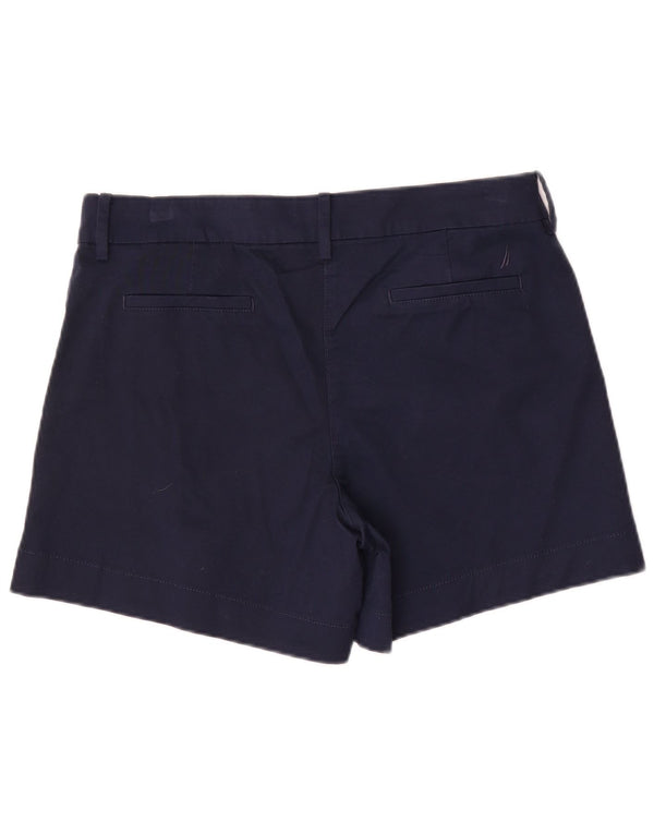 Nautica ženske chino kratke hlače US 12 Large W34 tamnoplavi pamuk