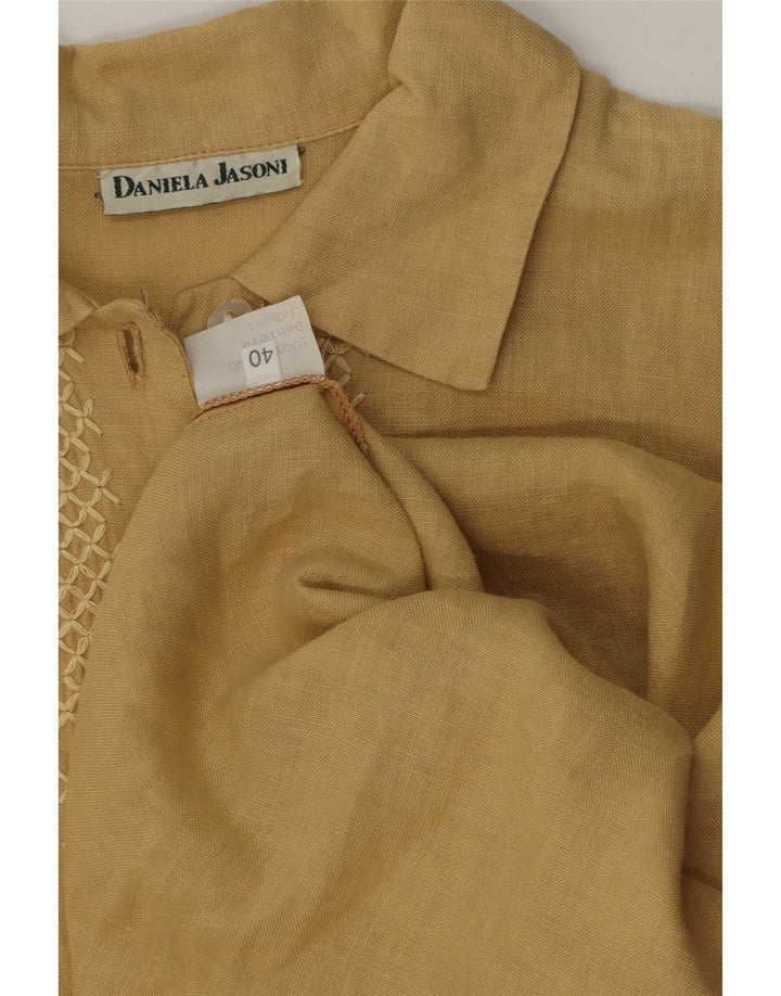 Daniela Jasoni Ženska maksi haljina IT 40 Small Beige Linen
