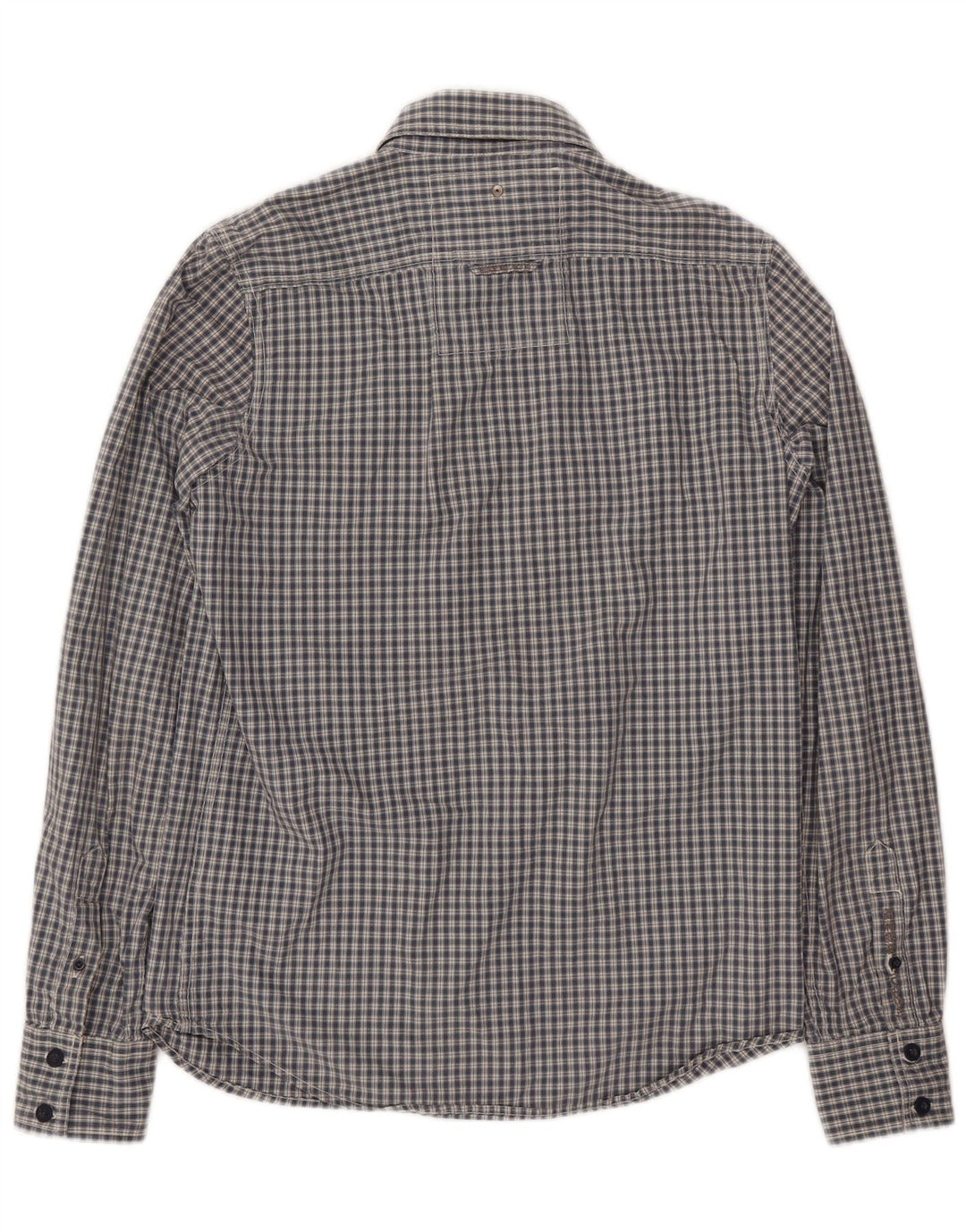 Superdry muška košulja veliki plavi karirani pamuk