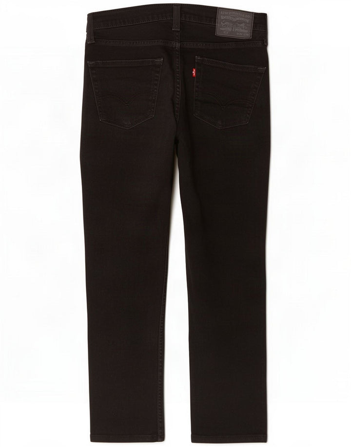 Levi's Mens 511 Slim Jeans W32 L26 Black Cotton