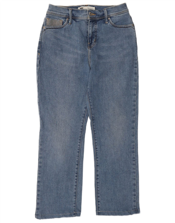 LEVI'S ženske 512 ravne traperice US 4 male W27 L25 plave