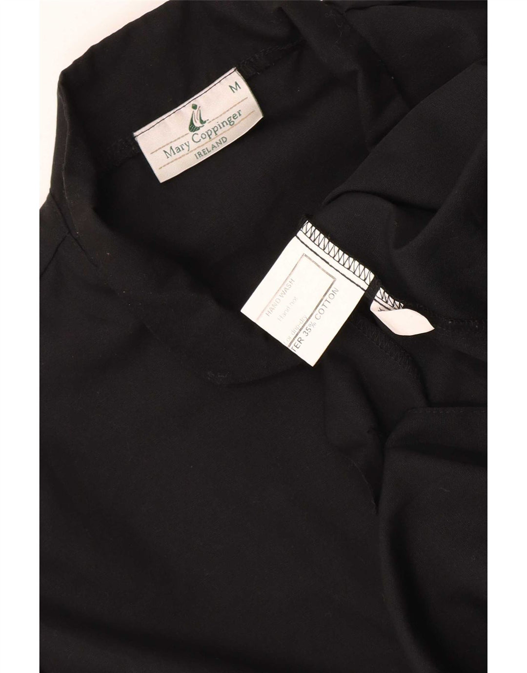 Mary Coppinger muška košulja Srednje crni poliester