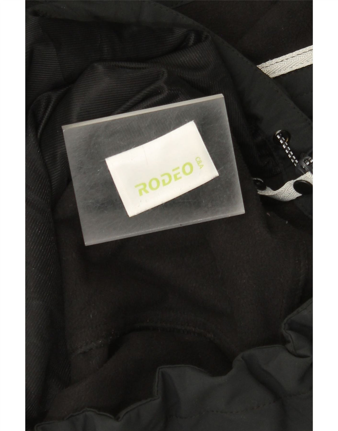 Rodeo muška vjetrovka s kapuljačom UK 42 XL crni poliester