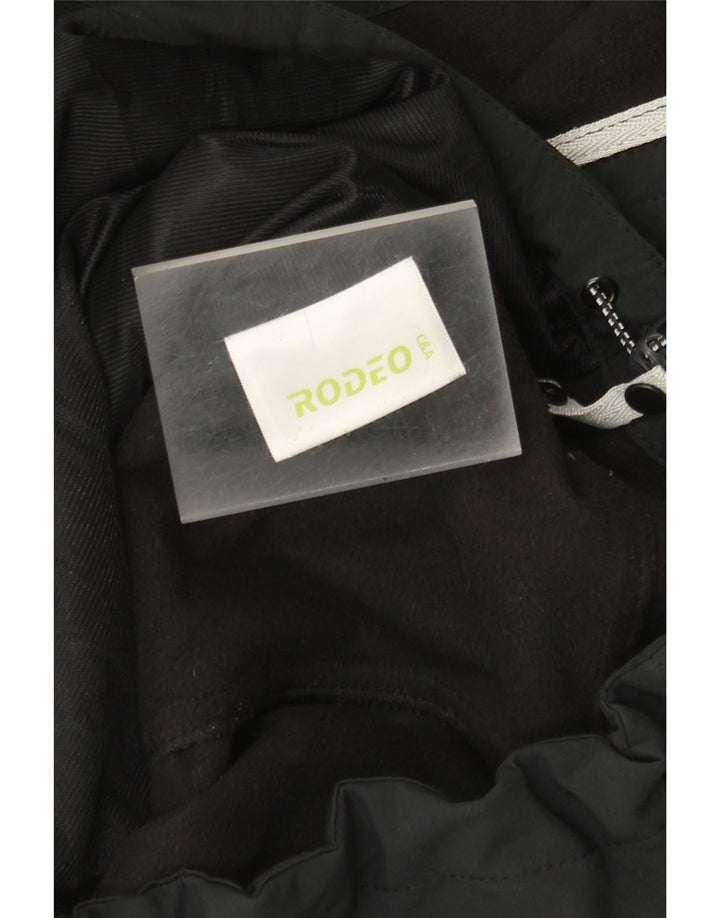 Rodeo muška vjetrovka s kapuljačom UK 42 XL crni poliester