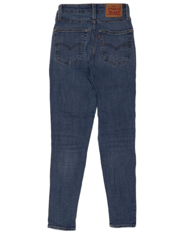 Levi's ženske uske traperice visokog struka 721 W25 L28 plavi pamuk