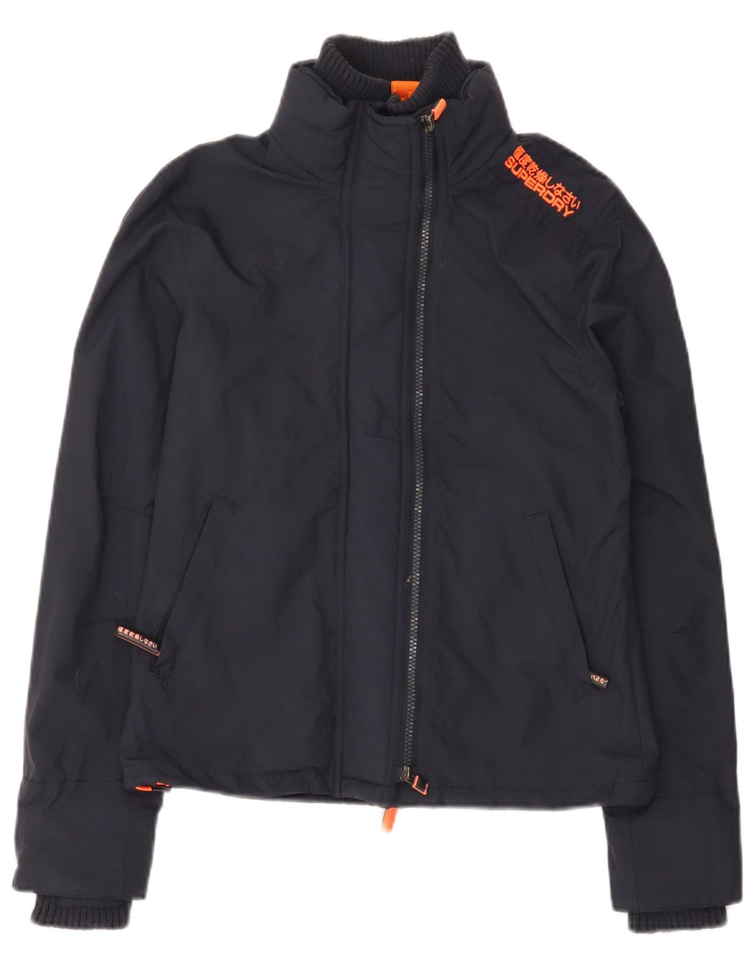 Superdry ženska kišna jakna The Windcheater Graphic UK 12 srednje tamnoplava