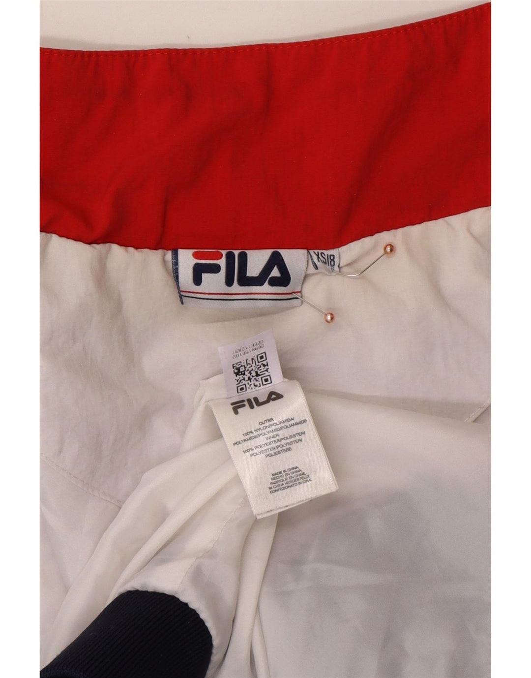 FILA ženska gornja jakna prevelike trenirke UK 6 XS tamnoplava boja