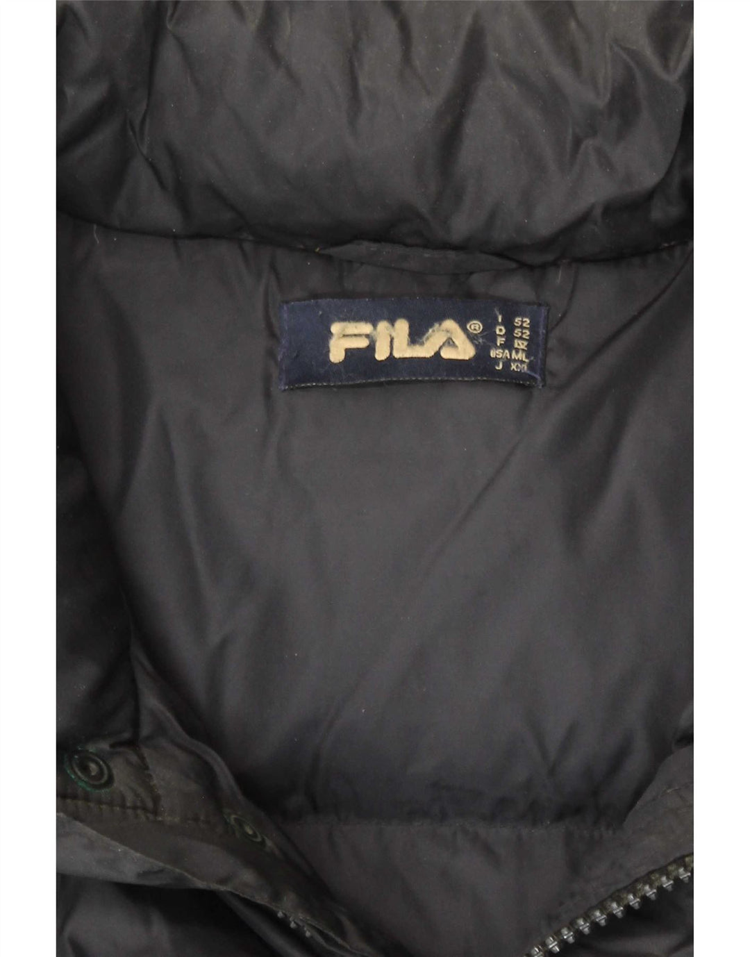 Fila muška podstavljena jakna IT 52 XL crni poliamid