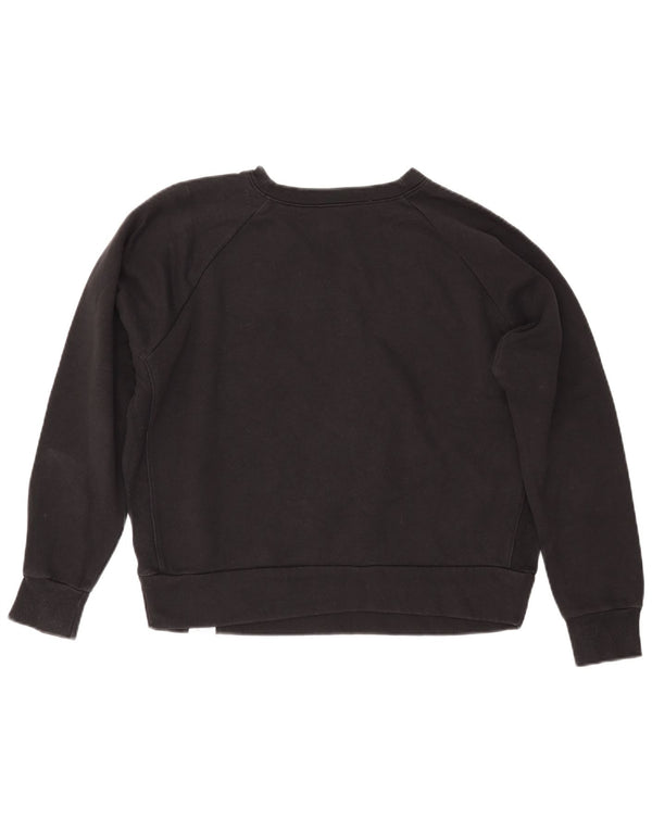 REEBOK Ženski džemper s grafičkim motivima UK 14 Srednje crni pamuk