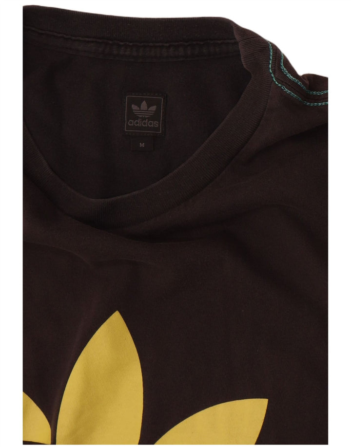 Adidas muška majica s grafičkim motivima srednje crna