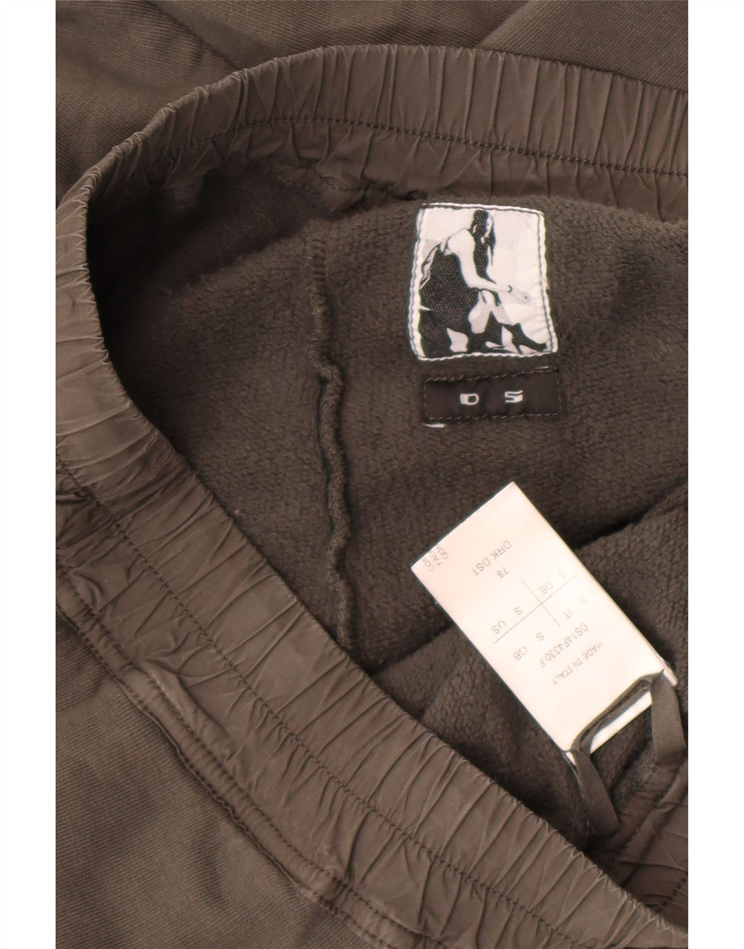 Rick Owens ženska maksi suknja mala W28 sivi pamuk