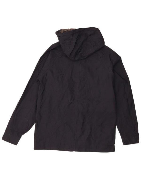 Jack & Jones muška kišna jakna s kapuljačom UK 40 velika tamnoplava najlonska