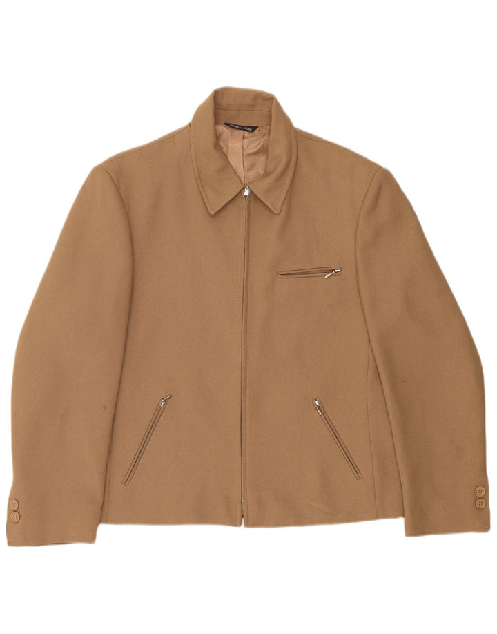 VINTAGE ženski sako IT 48 XL smeđi poliester