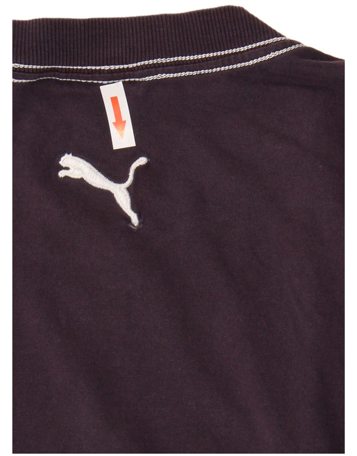 Puma muška majica s grafičkim motivima srednje tamnoplavi pamuk