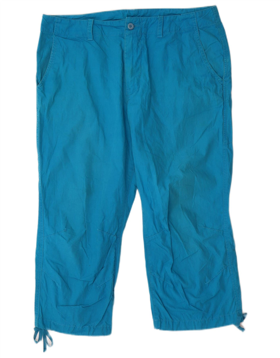 KAPPA ženske ravne Capri hlače savršenog kroja IT 48 XL W34 L20 plave