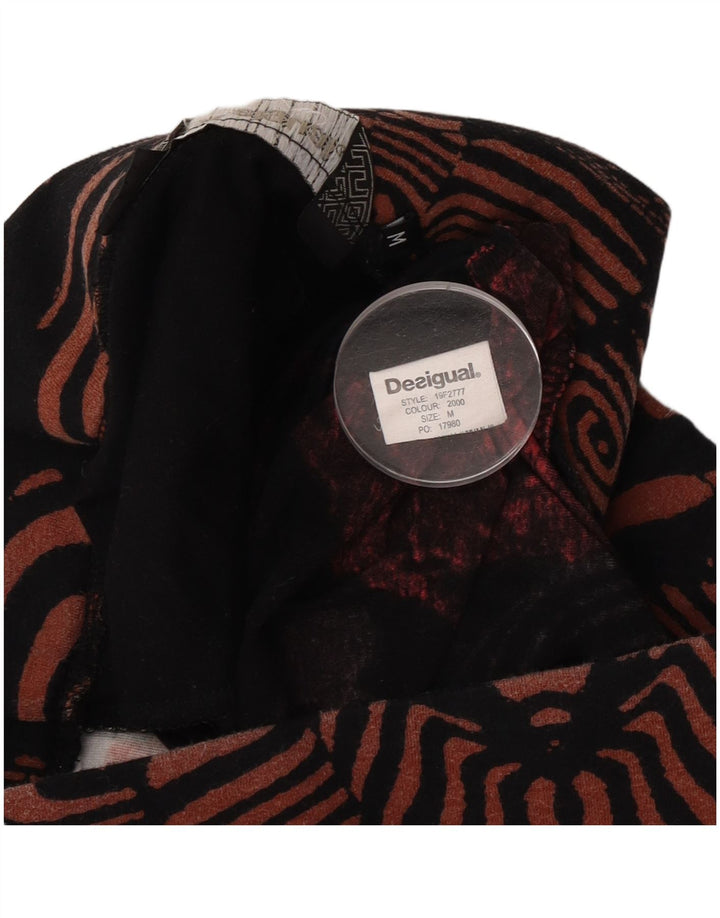 Desigual ženska grafička suknja A-kroja srednje veličine W30 crna patchwork