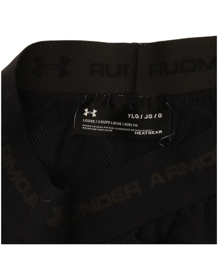 Under Armour Boys Sport Shorts 11-12 Years Large Black