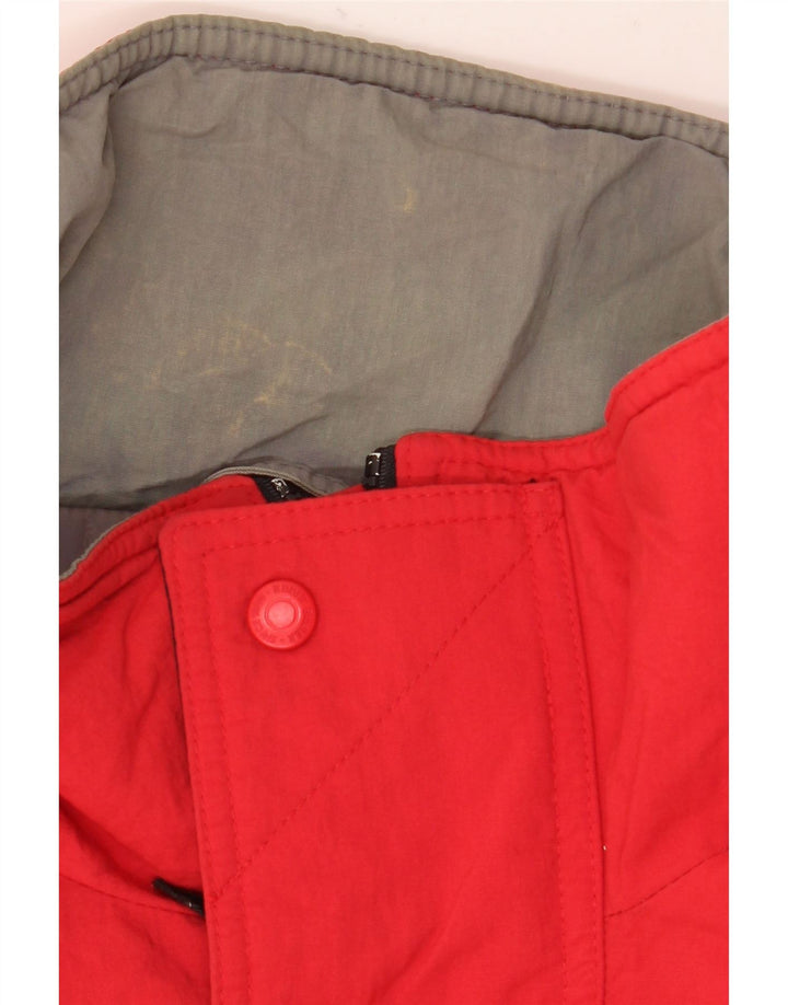 Eddie Bauer muška podstavljena jakna UK 42 XL crveni pamuk