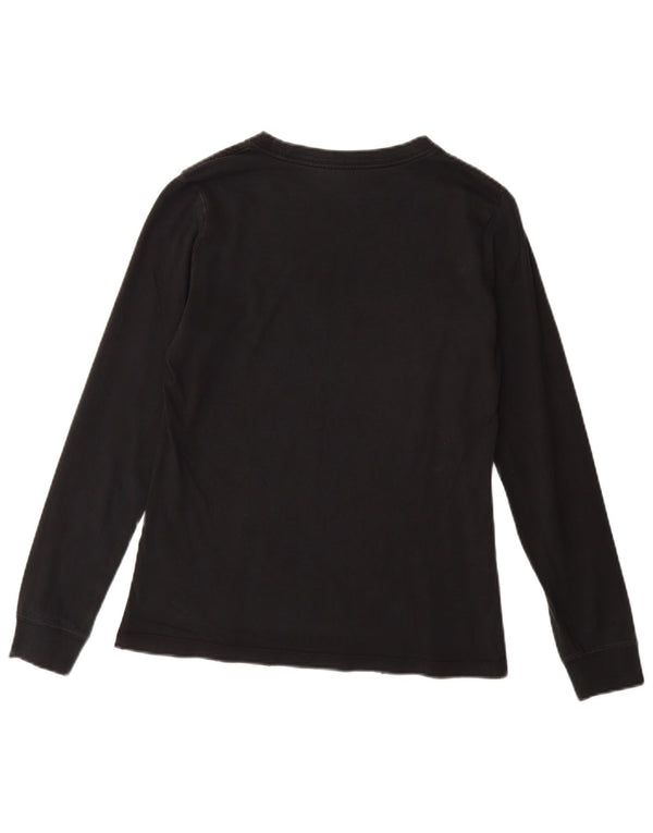 NIKE Ženska majica dugih rukava s grafikom UK 10 Mala crna