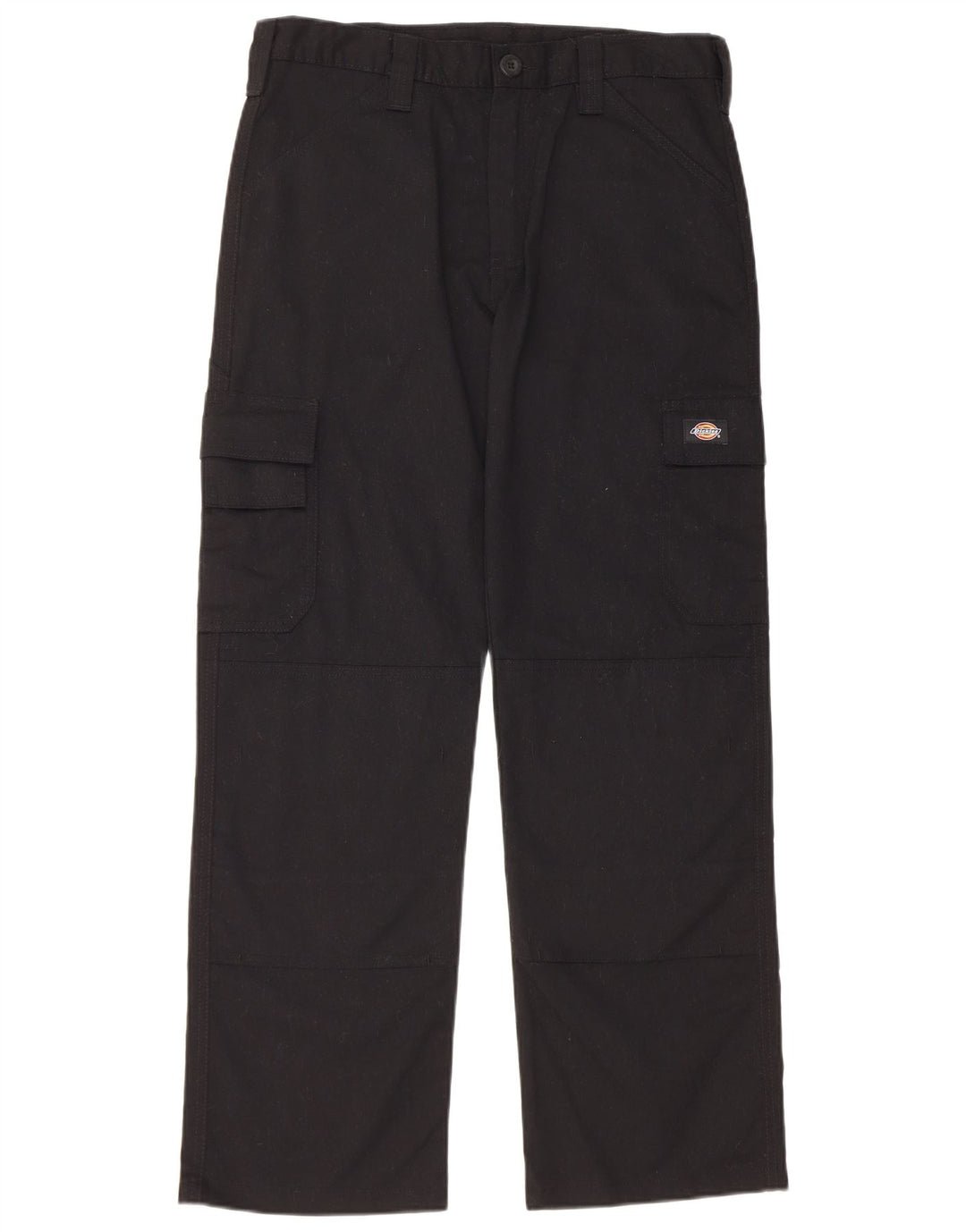 Dickies muške ravne kargo hlače W32 L30 crni poliester