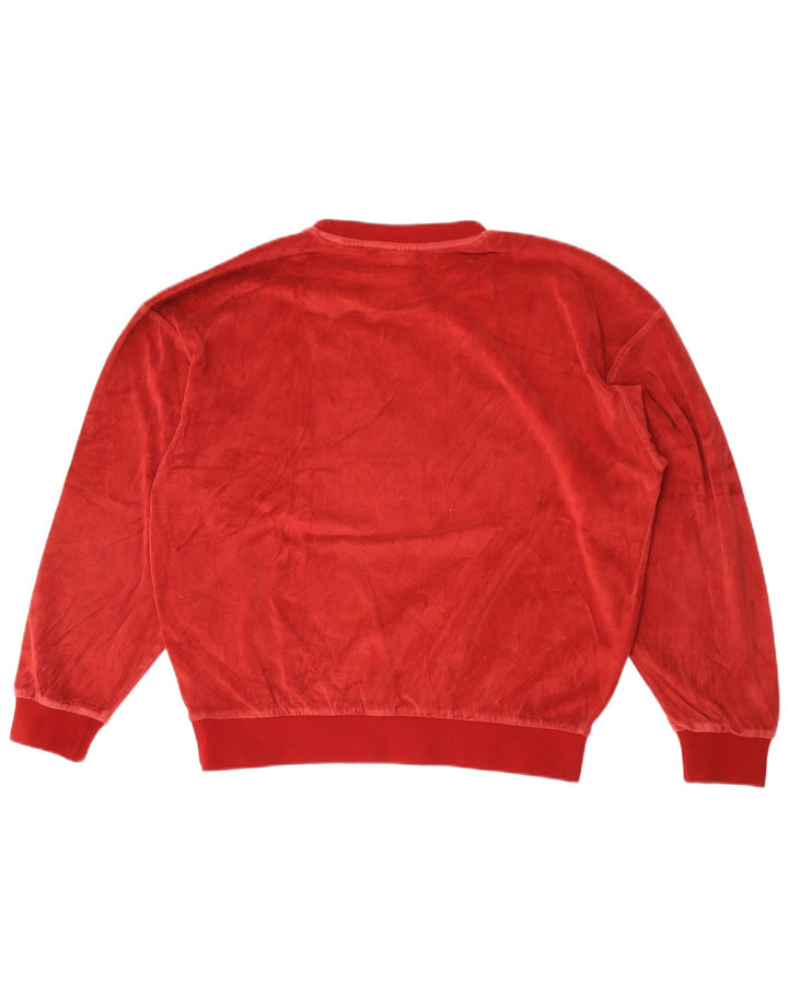 Kappa Ženska prekomjerna trenirka s grafičkim motivima UK 14 Srednje kestenjasta