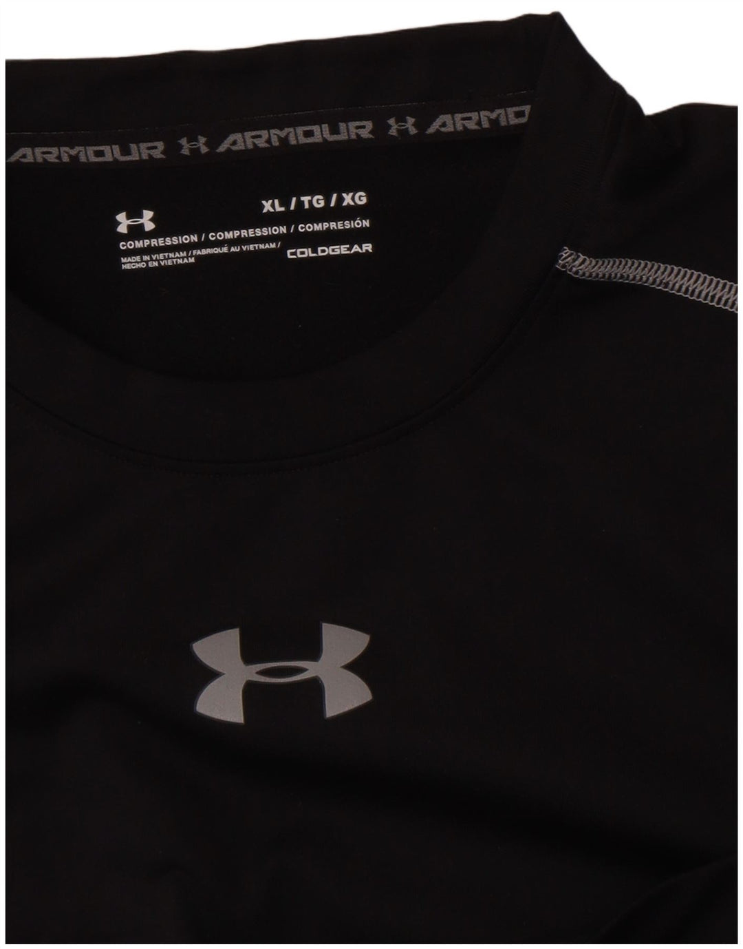 Under Armour muška kompresijska majica dugih rukava XL crna