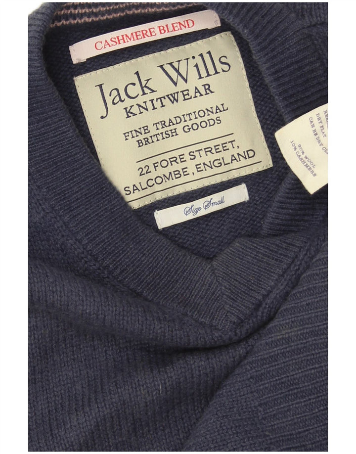 JACK WILLS Muška majica bez rukava, mala tamnoplava vuna