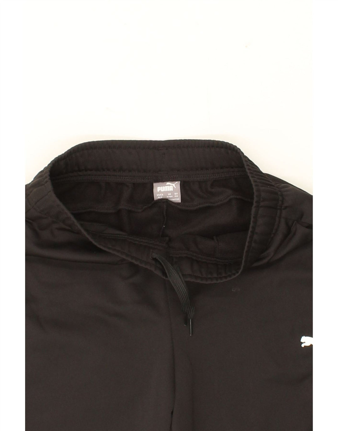 PUMA Boys Tracksuit Trousers 11-12 Years Large Black Vintage Puma and Second-Hand Puma from Messina Hembry 