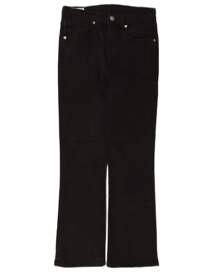 Levi's ženske ravne traperice W27 L25 crni pamuk