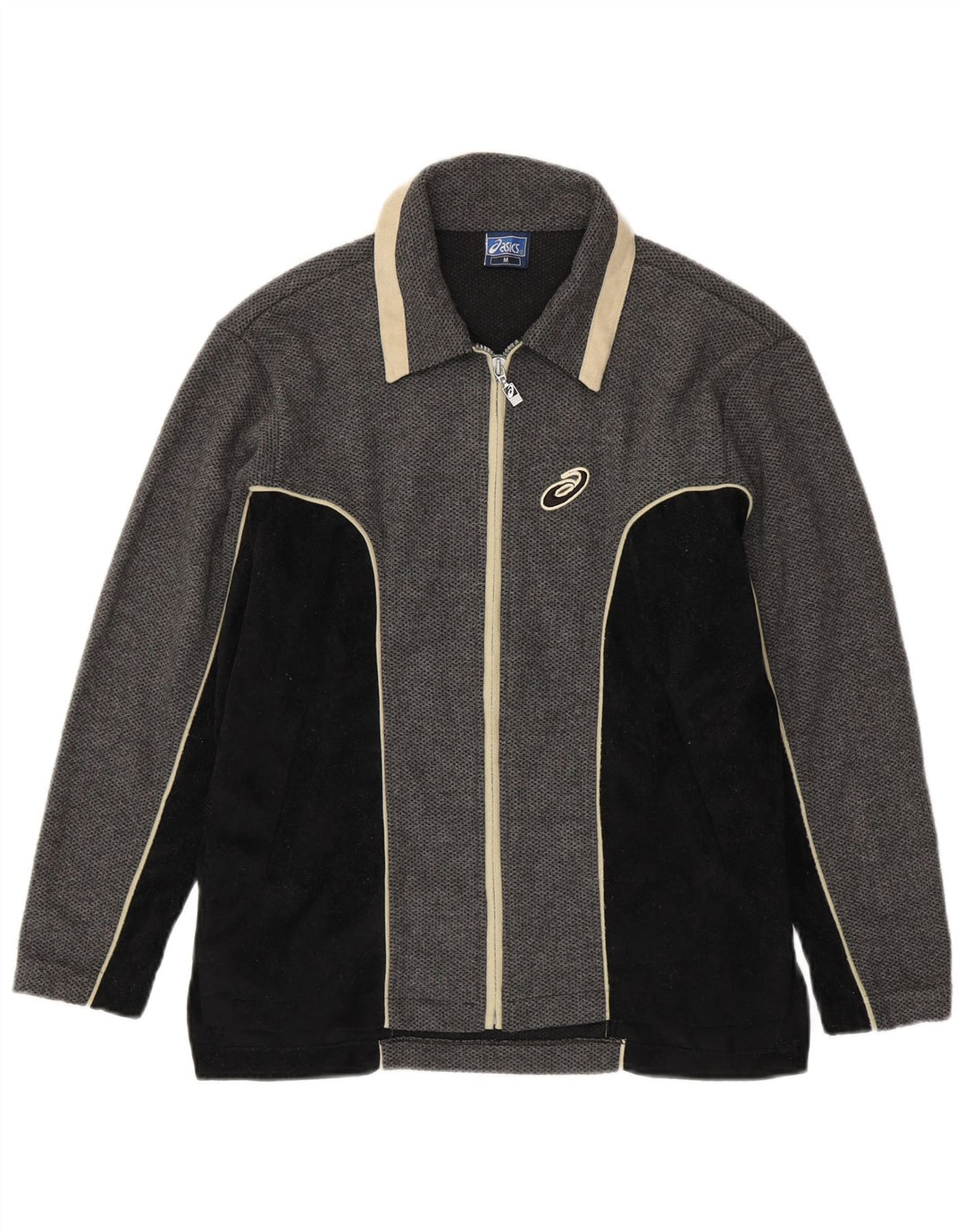 ASICS muška gornja jakna trenirke srednje sive boje