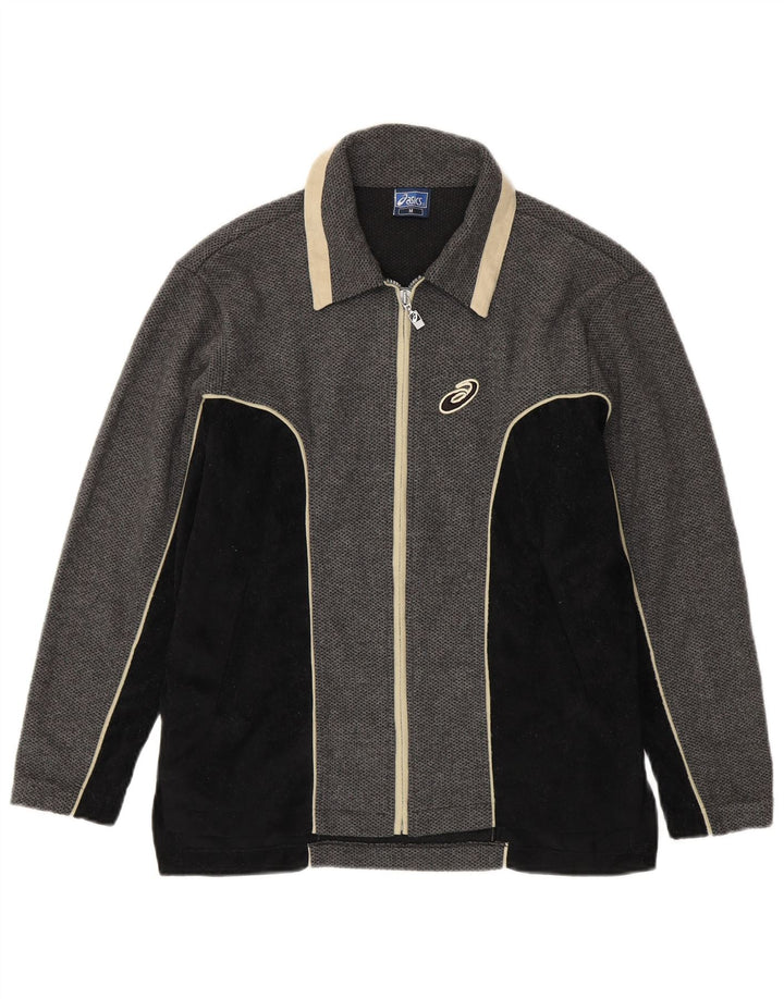 ASICS muška gornja jakna trenirke srednje sive boje