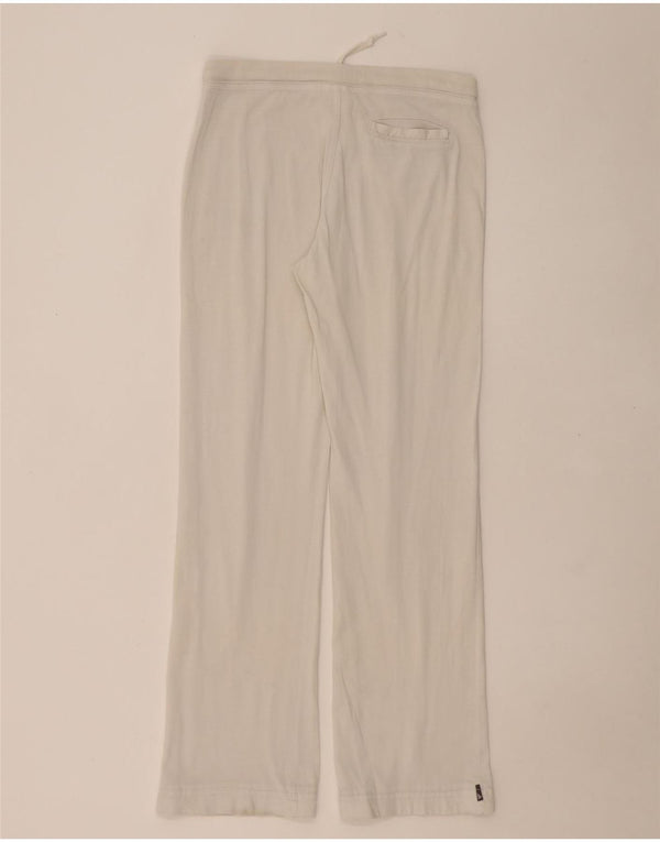 ADIDAS Womens Tracksuit Trousers UK 14 Medium White