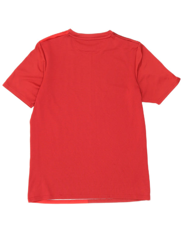 Top majica kratkih rukava New Balance Boys Liverpool Graphic 10-11 Years Red Colourblock