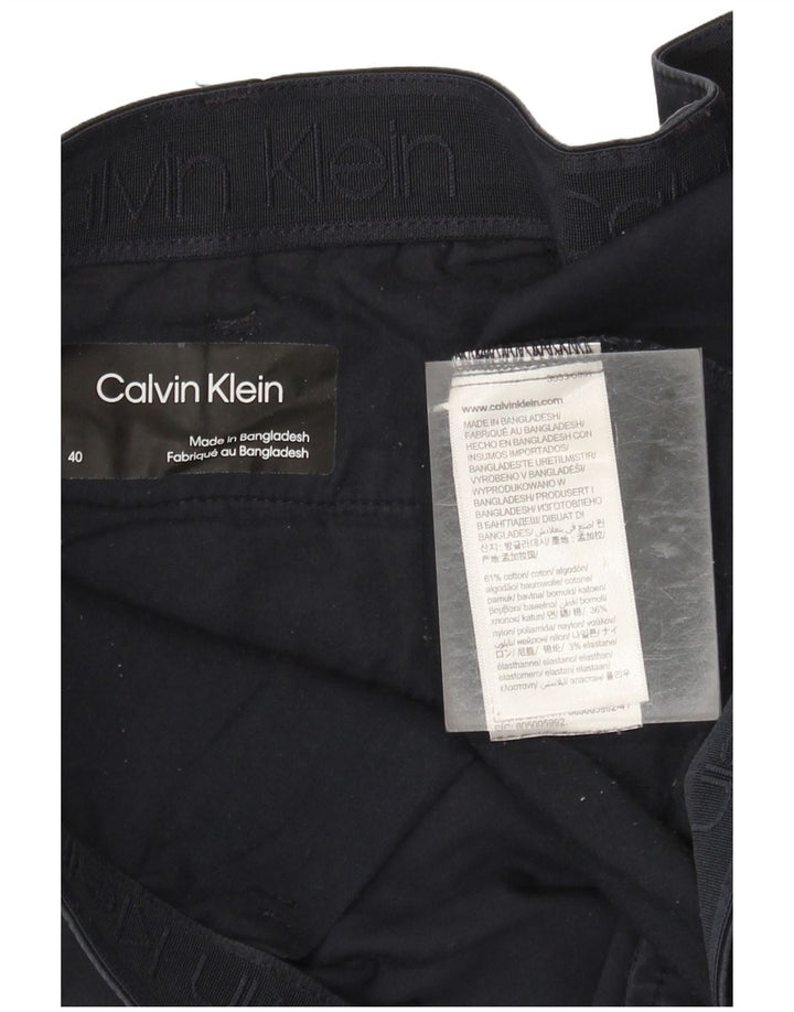 Calvin Klein muške chino kratke hlače W40 XL tamnoplavi pamuk